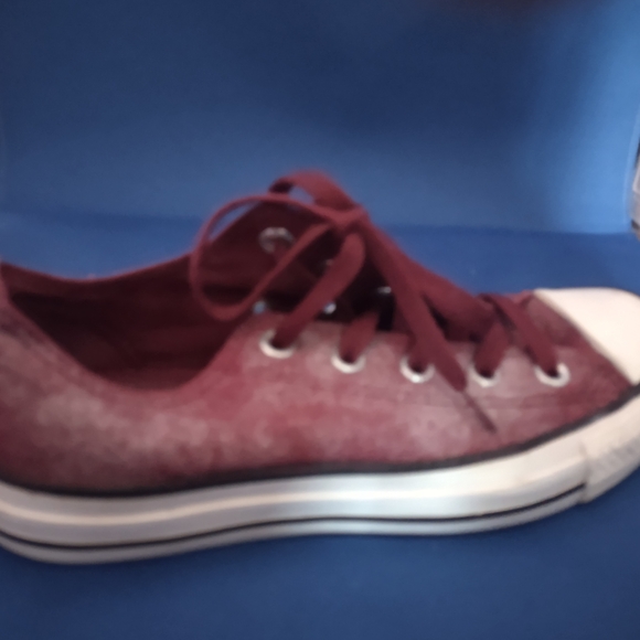 Converse All Star Burgundy Sneakers - Picture 3 of 11